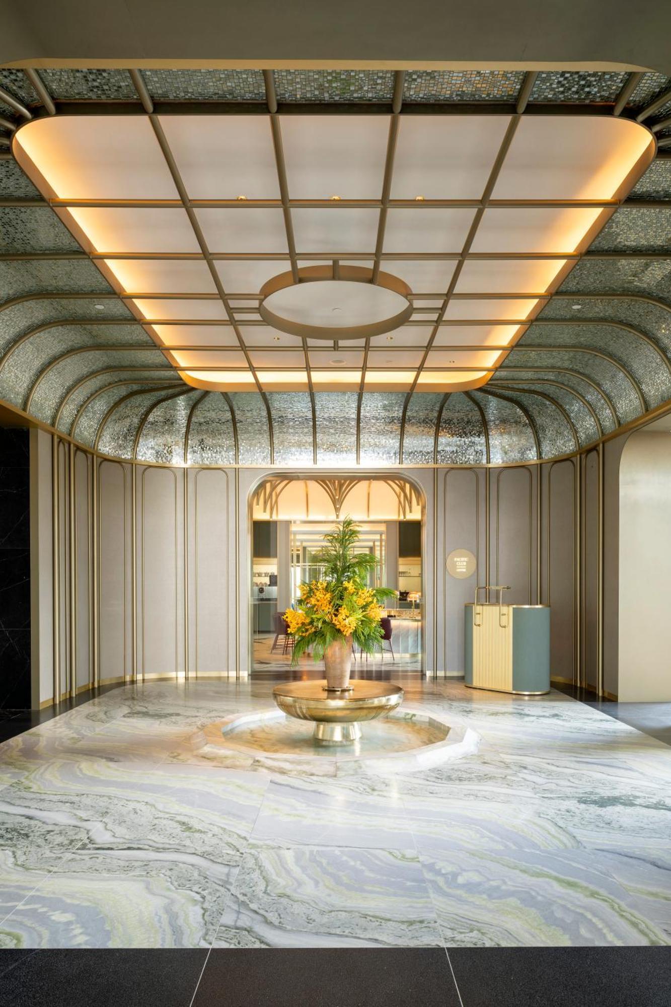 Pan Pacific Orchard Hotel Singapore Exterior photo The lobby of the hotel