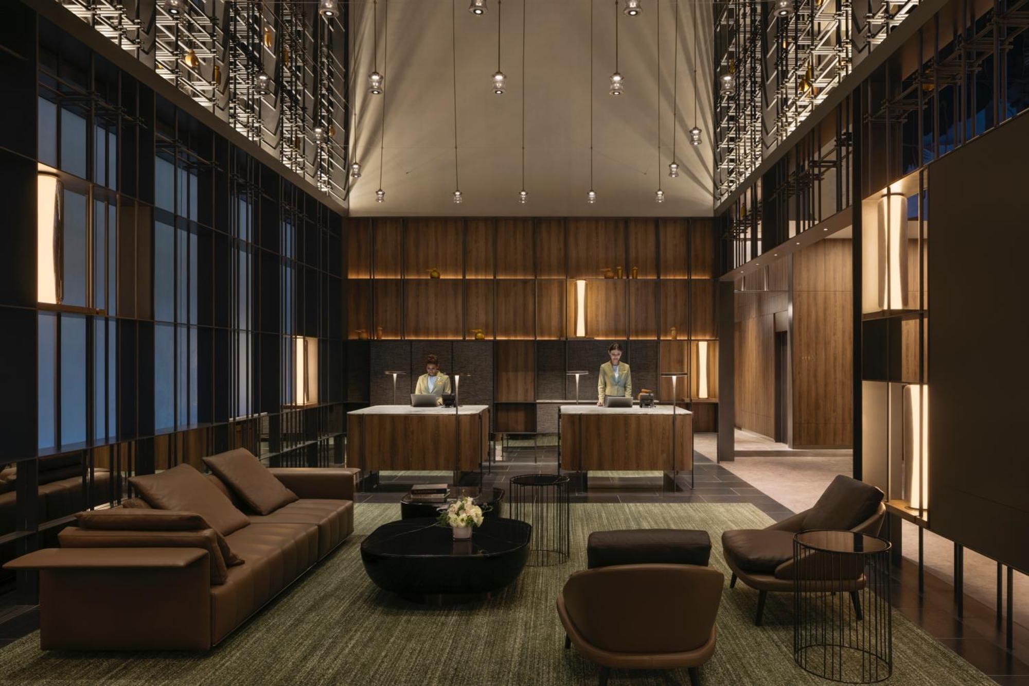Pan Pacific Orchard Hotel Singapore Exterior photo The lobby of the hotel