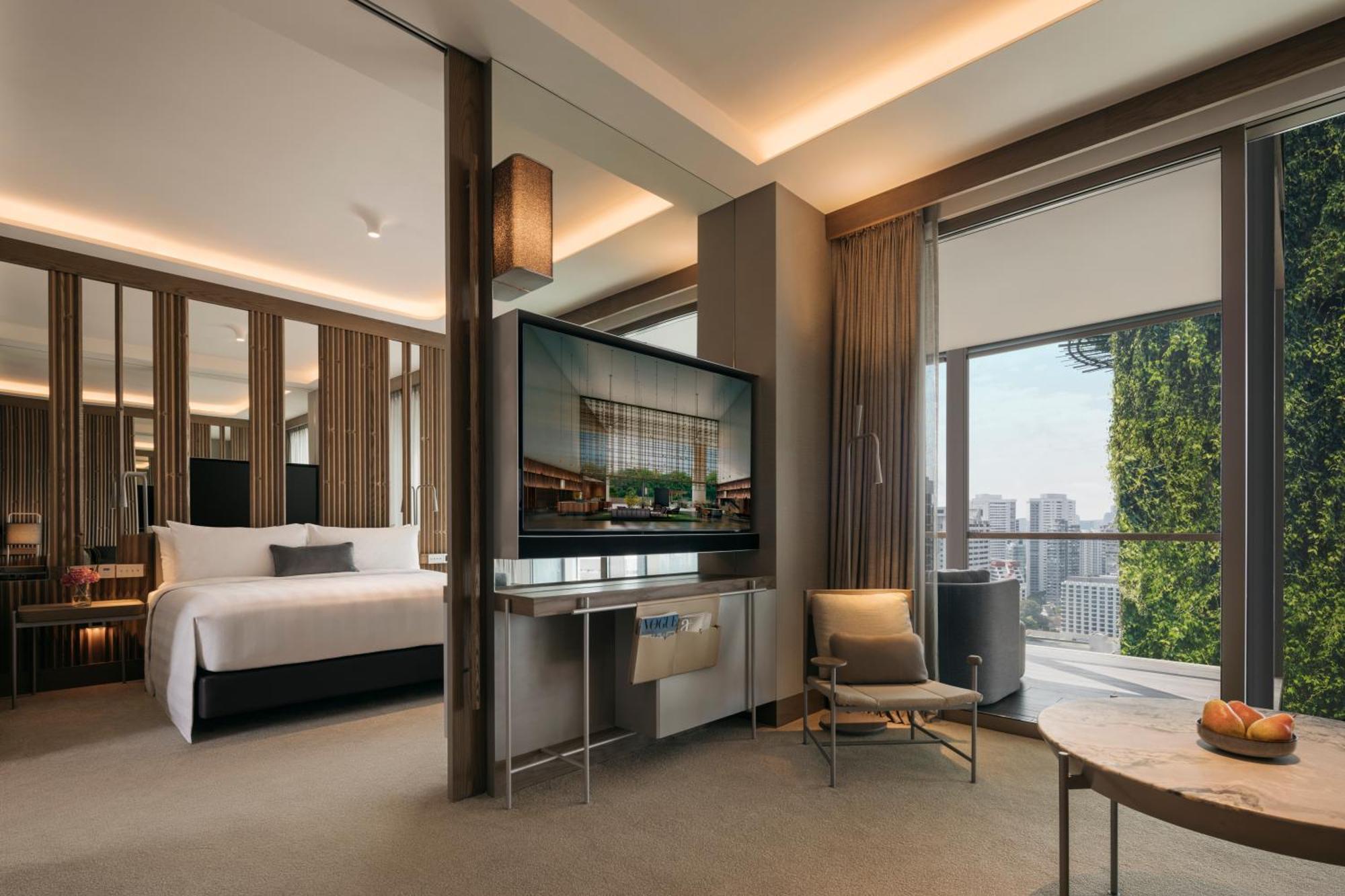Pan Pacific Orchard Hotel Singapore Exterior photo A suite at the hotel