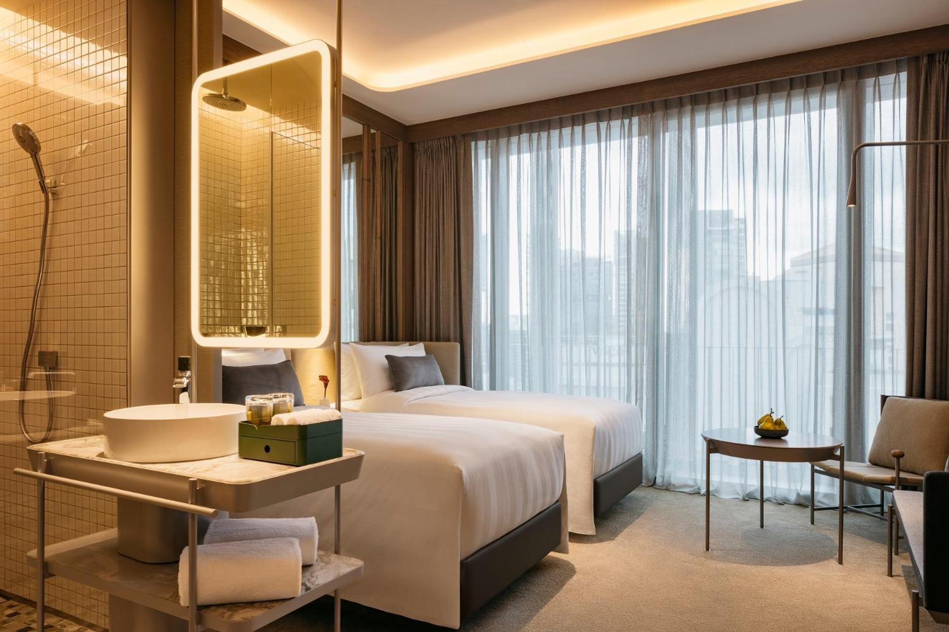 Pan Pacific Orchard Hotel Singapore Exterior photo Deluxe Room
